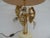 Mid-Century Gold and Silver Plated Lamp by Lanciotto Galeotti for L'Originale For Sale - Image 4 of 9