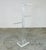 Mid-Century Charles Hollis Jones Style Lucite Floor Standing Towel-Rack For Sale In Philadelphia - Image 6 of 7