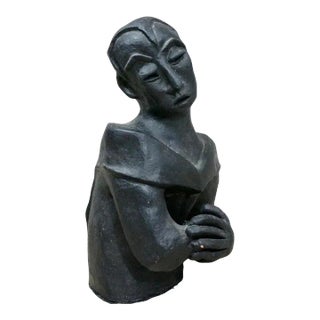 Mid 20th Century Abstract Bust of a Woman by Fran Ames For Sale