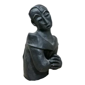 Mid 20th Century Abstract Bust of a Woman by Fran Ames