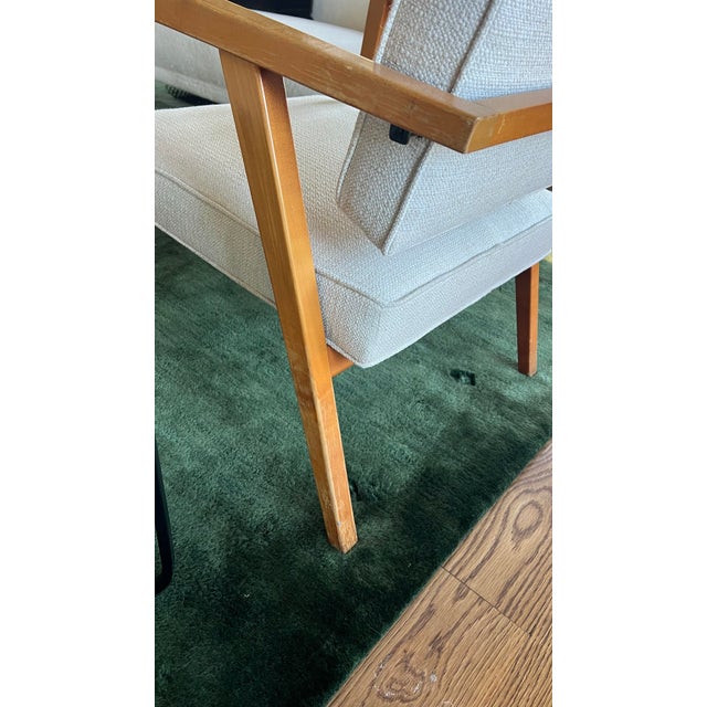 Wood Pair of Franco Albini Chairs, Italian, Model 49, Circa 1952 For Sale - Image 7 of 8