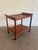Vintage 1970s Danish Modern Teak Bar Cart For Sale In Miami - Image 6 of 10