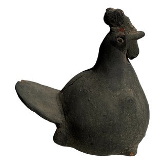 Small Indonesian Terracotta Hen For Sale