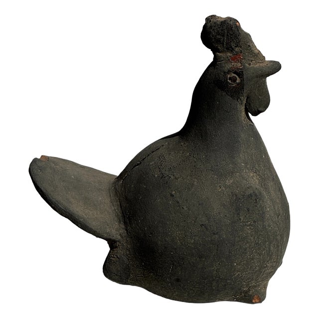 Small Indonesian Terracotta Hen For Sale