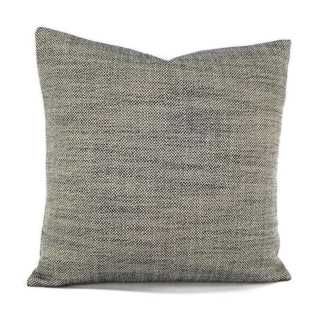 Gray Pollack West Coast Pacific Square Pillow Cover For Sale - Image 8 of 8