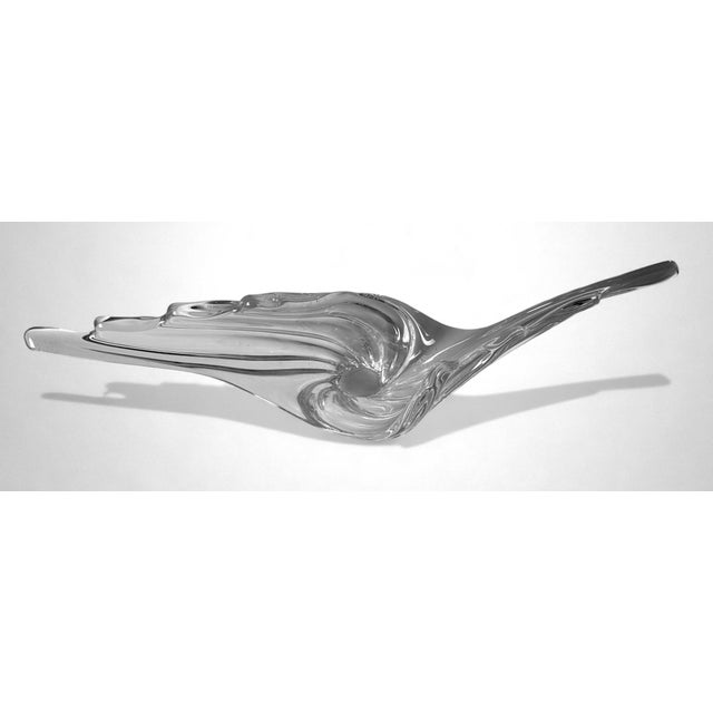 Mid 20th Century Art Deco French Crystal Centerpiece, Produced in the Vannes-Le-Châtel Area For Sale - Image 9 of 18