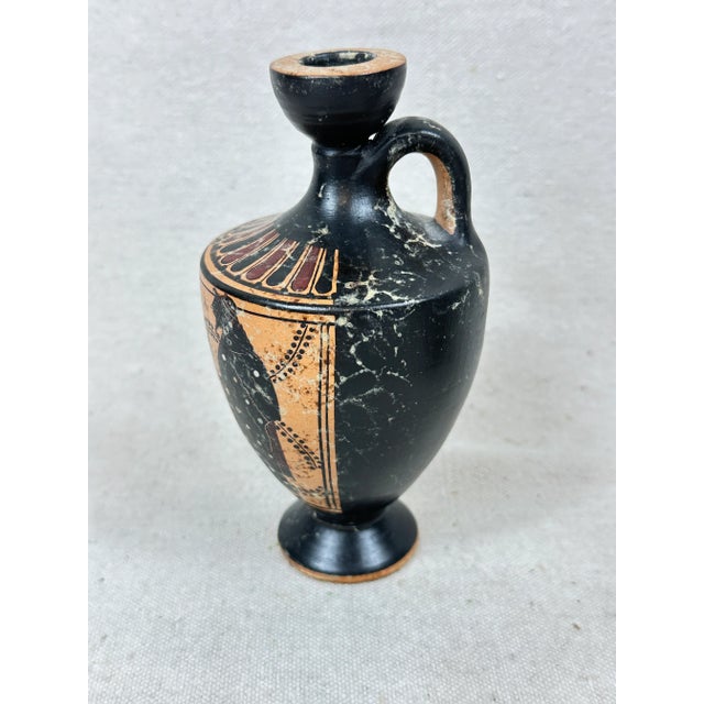 Mid 20th Century Vintage Greek Vases-A Pair For Sale - Image 5 of 12