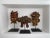 Black Angelo Méani (1906-1977), Art Brut Sculptures, 46cm, Painted Terracotta, Set of 3 For Sale - Image 8 of 9