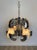 Metal Italian Murano Glass Chandelier from Mazzega, 1970s For Sale - Image 7 of 17