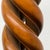 Mid-Century Barley Twist Pedestal in Polished Walnut, 1960s For Sale - Image 3 of 8