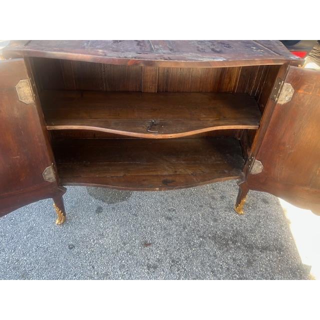 Superb Pair of Signed 18th C. Jacques Dubois Marble Top Commode For Sale - Image 9 of 16