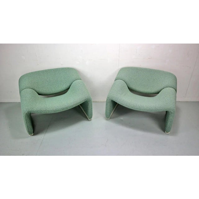 Set of F598 Groovy Armchairs attributed to Pierre Paulin for Artifort, 1972 For Sale - Image 3 of 11