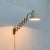 Mid-Century Scissor Wall Lamp For Sale - Image 9 of 18