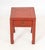 Chinese Chinese Red Lacquer Side Table For Sale - Image 3 of 6