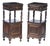 Bedside Tables in Fine Wood, Set of 2 For Sale