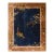1920s Blue Navy Floral Modern Handknotted Antique Chinese Art Deco Rug 9' X 11'9" Wool Carpet For Sale