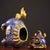 Late 20th Century Vintage Chinese Gilt Cloisonné Mythical Beast Incense Burner (Luduan) - 2560g For Sale - Image 5 of 9