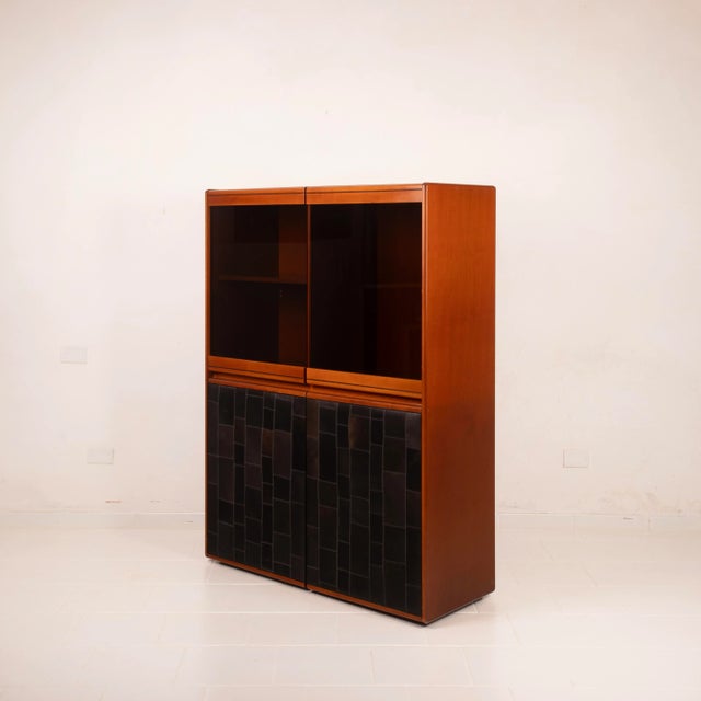 Pecary Cabinet by Tito Agnoli for Caleido Frau, 1970s For Sale - Image 6 of 18