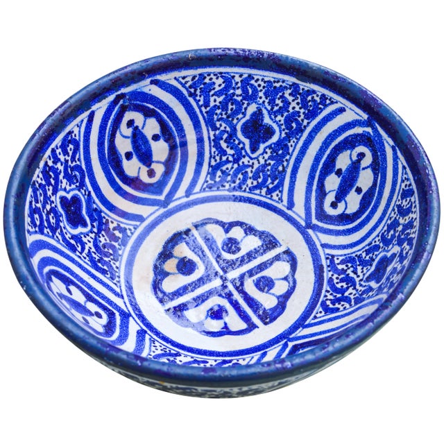 Antique Moorish-Patterned Bowl For Sale - Image 9 of 10