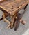 Wood Antique Carpenters Workbench Kitchen Island For Sale - Image 7 of 13