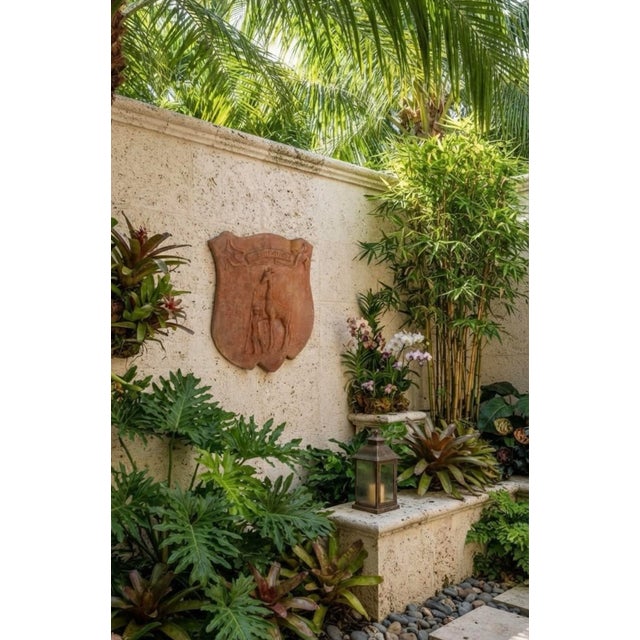Giraffa Terracotta Wall Plaque For Sale - Image 12 of 12