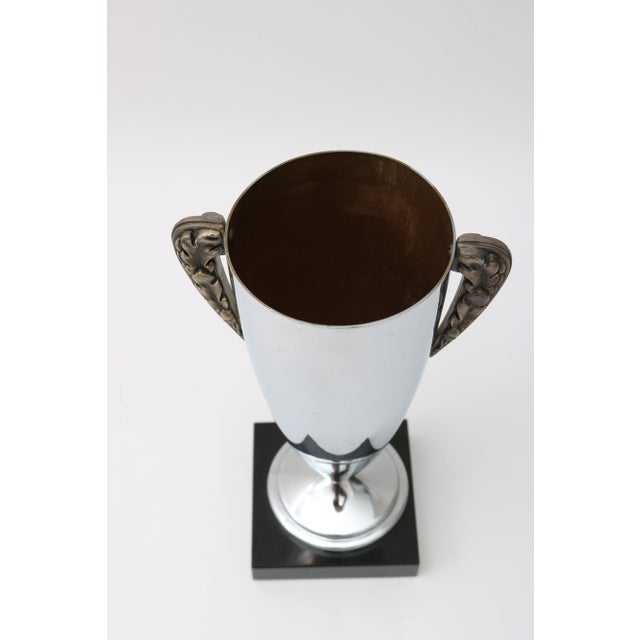 1930s American Art Deco 1930s "Trophy" Vase For Sale - Image 5 of 9