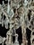 Large Italian Beaded Crystal Chandelier For Sale - Image 10 of 10
