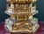 Japanese Carved Wood Buddha With Gold Leaf & Black Lacquer Mid-20th Century For Sale - Image 9 of 12