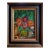 David Burliuk (1882–1967) Signed Expressionist Oil Painting, Floral Still Life With House-Vase For Sale