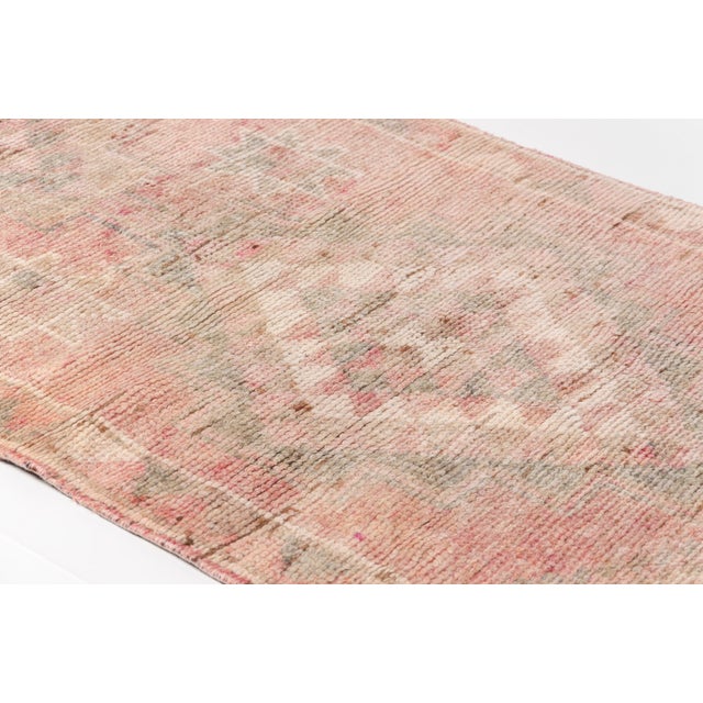 1960s Anatolian Kurdish Low Pile Rug For Sale - Image 9 of 10