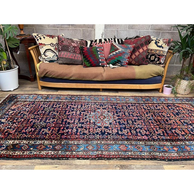 Vintage Middle Eastern Malayer Rug For Sale - Image 3 of 16