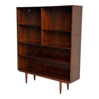Rosewood Display Bookcase Omann Jun Denmark 1960s For Sale