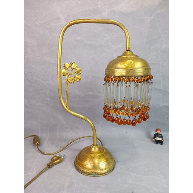Modernist Table Lamp, 1890s For Sale - Image 6 of 7