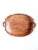 Brown Vintage Decorative Cast Wood Leaf Bowl For Sale - Image 8 of 10