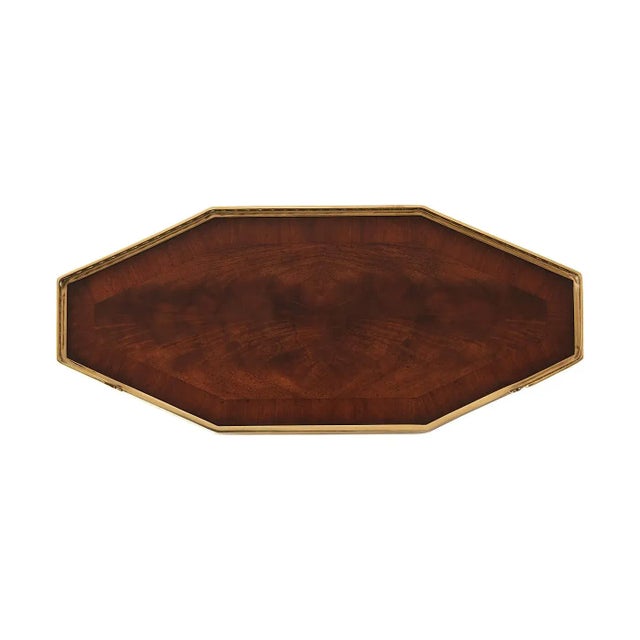 Wood French Three - Tier Side Table For Sale - Image 7 of 8