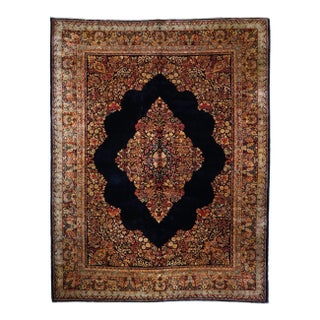 Vintage Sarouk Rug 10'2'' X 13'1'' For Sale