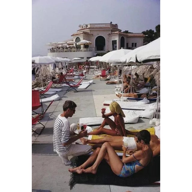 Hotel du Cap 1969 by Slim Aarons Slim Aarons Limited Estate Edition Holidaymakers at the Hotel du Cap Eden-Roc, Antibes on...