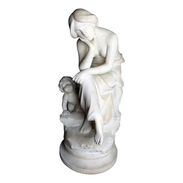 Alabaster Sculpture from Pittaluga For Sale