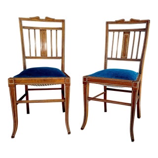 Vintage Petite Adams Chairs - Set of 2 For Sale