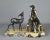 Art Deco French Sculpture of Lady and Gazelle, 1930 For Sale - Image 12 of 12