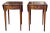 Pair 1940s Imperial Grand Rapids Genuine Mahogany Pembroke Tables, Refinished For Sale