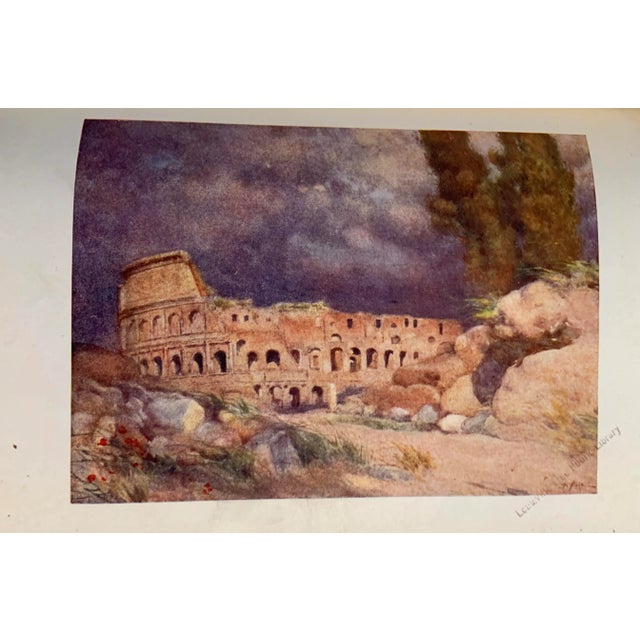 1905 Rome Painted by Alberto Pisa Book For Sale - Image 11 of 13