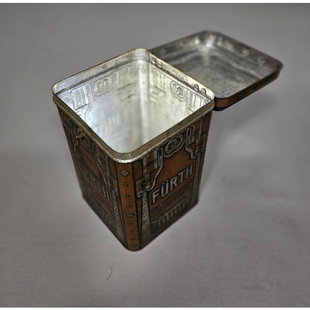 Vintage Candy Cookies Box from Fürth, France, 1940s For Sale - Image 3 of 17