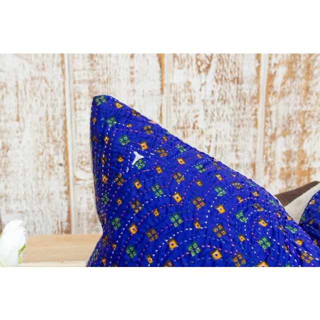 Tribal Kalya Antique Tribal Grain Sack Pillow For Sale - Image 3 of 9