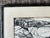 Wood Original Early Mid Century Landscape Ink Drawings by Listed Artist Hesill Boultbee - Signed For Sale - Image 7 of 15