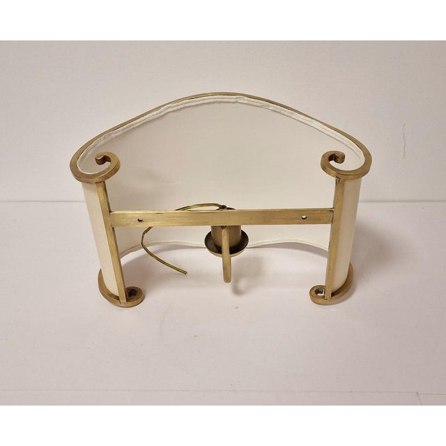 1980s Brass Wall Lights, 1980s, Set of 2 For Sale - Image 5 of 7