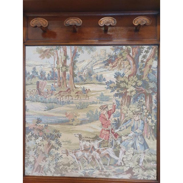 Vintage Gobelin Coat Rack For Sale - Image 11 of 16