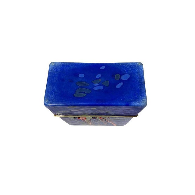 Art Glass Box by Jack Ink, 1980s For Sale - Image 10 of 12