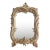 Vintage Serge Roche Style Small Wall Mirror For Sale