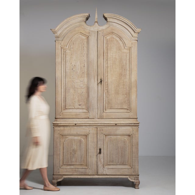Louis XV Oak Cabinet, Rococo Style, France, Early 19th Century For Sale - Image 13 of 13